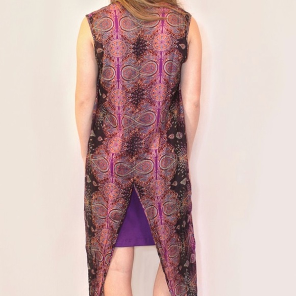 Purple Bohemian two piece set xxs-1x pajama robe - Picture 7 of 8